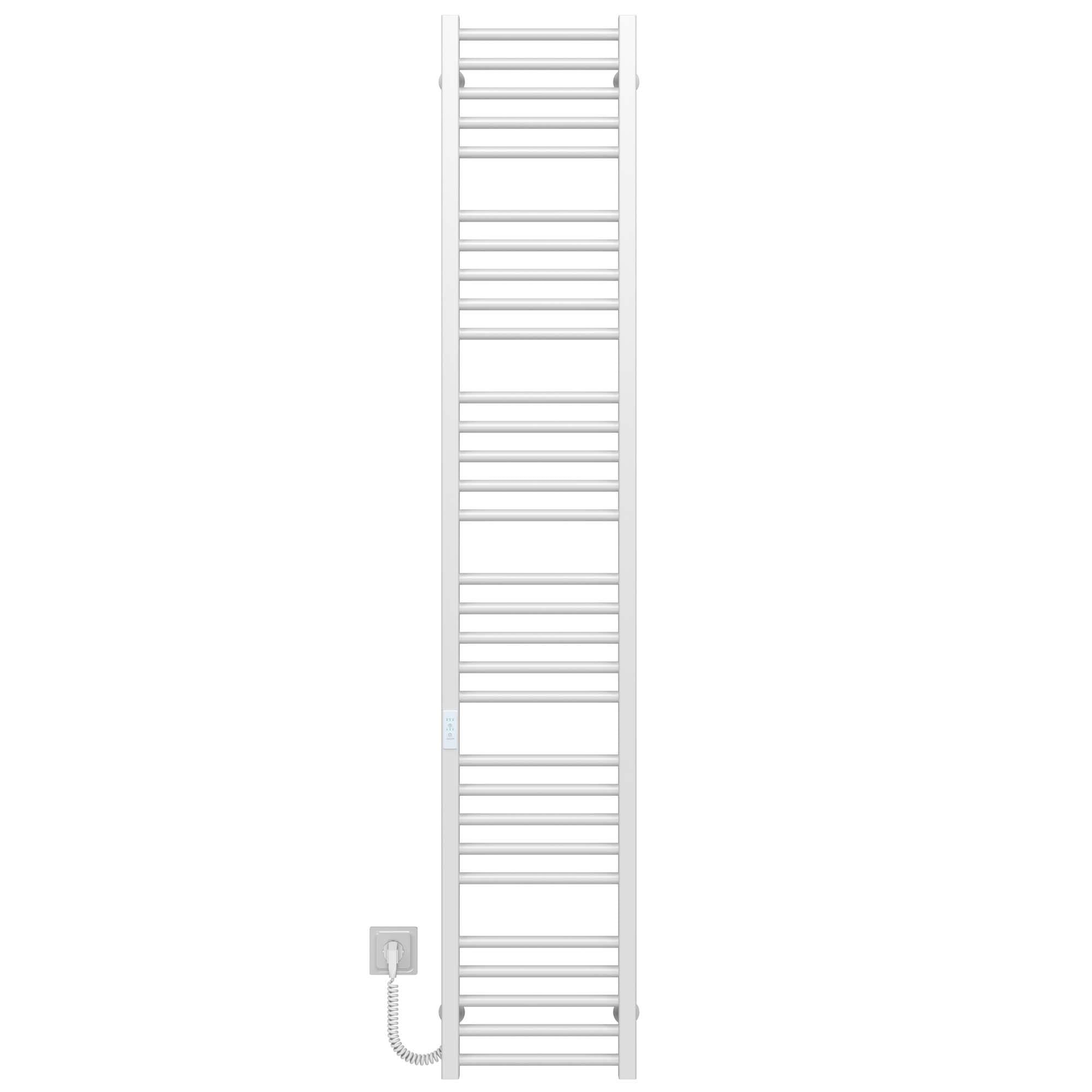 Рушникосушарка електрична Deffi Lima П30 WD04 ліве підключення нержавіюча сталь 300х1800 мм Білий (A.LI.180.30.30.E.W.L.4)