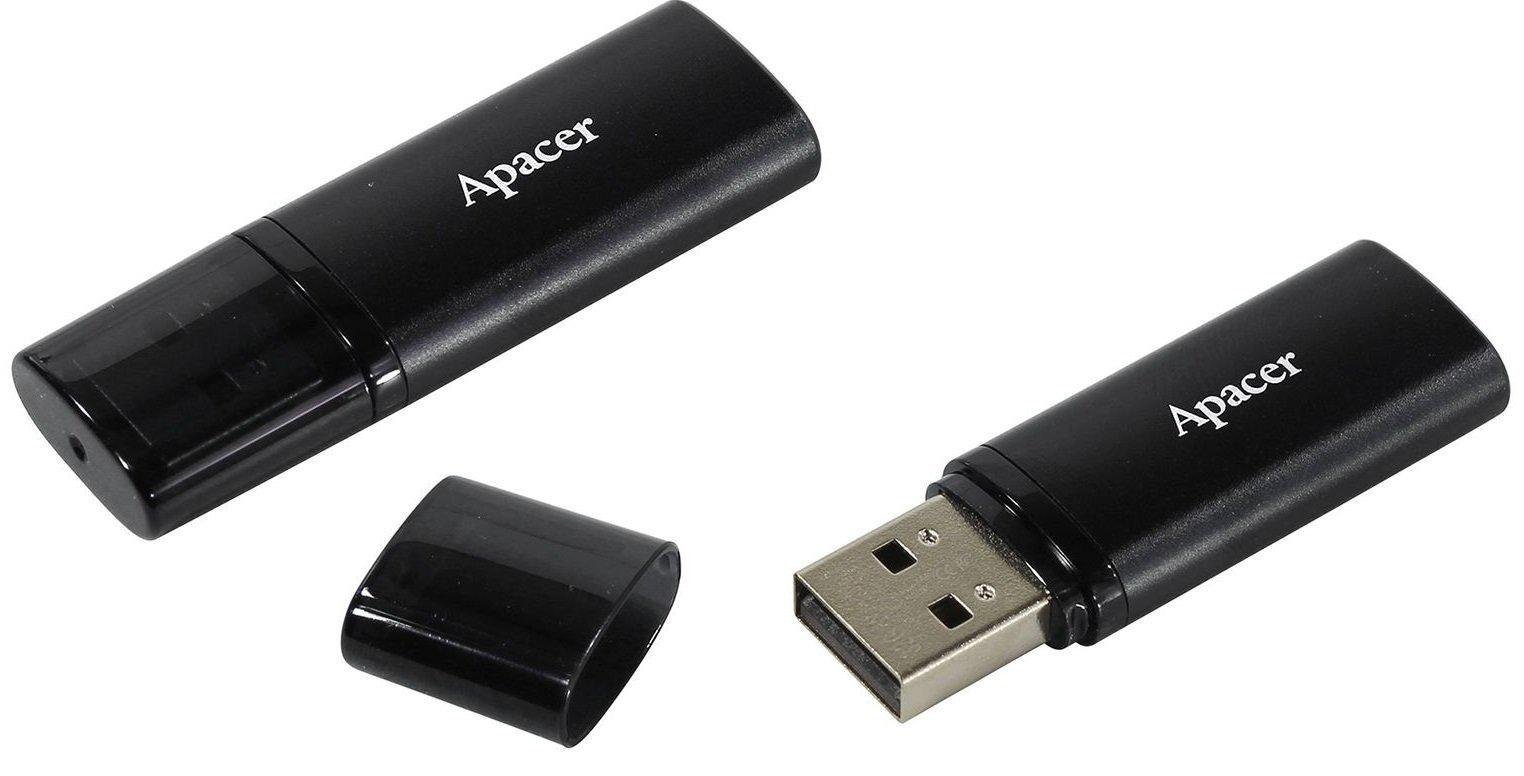 Флеш-память Apacer USB 3.2 AH25B 32Gb Черный - фото 3