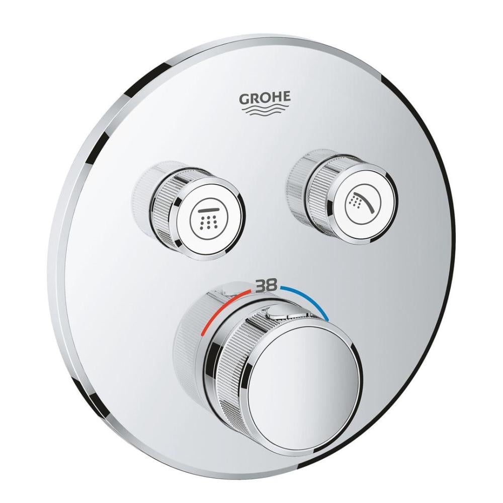 Зовнішня частина змішувача Grohe SmartControl 29119000 з термостатом Хром (111092)