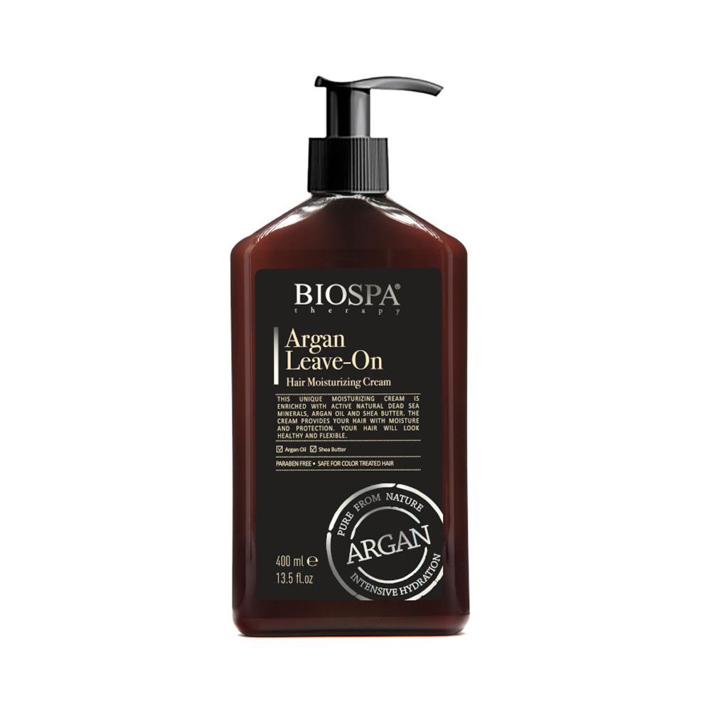 Крем для сухих/поврежденных и окрашенных волос Sea of ​​Spa Bio Spa с аргановым маслом несмываемый 400 мл (7290016846218)