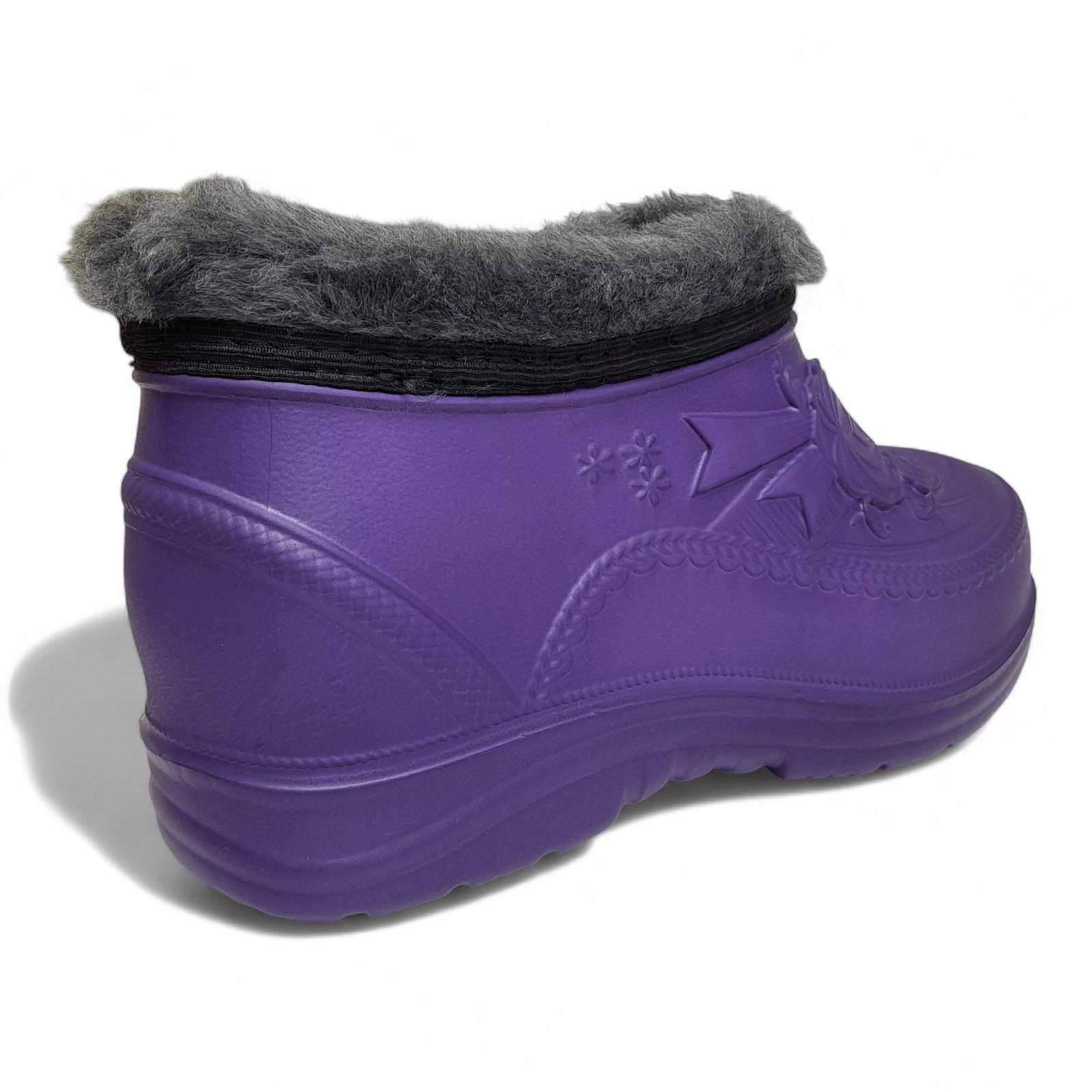 Галоши женские зимние GIPANIS GP-32 р. 41 26 см Фиолетовый (2763448048) - фото 3 Галоши женские зимние GIPANIS GP-32 р. 41 26 см Фиолетовый (2763448048) - фото 3