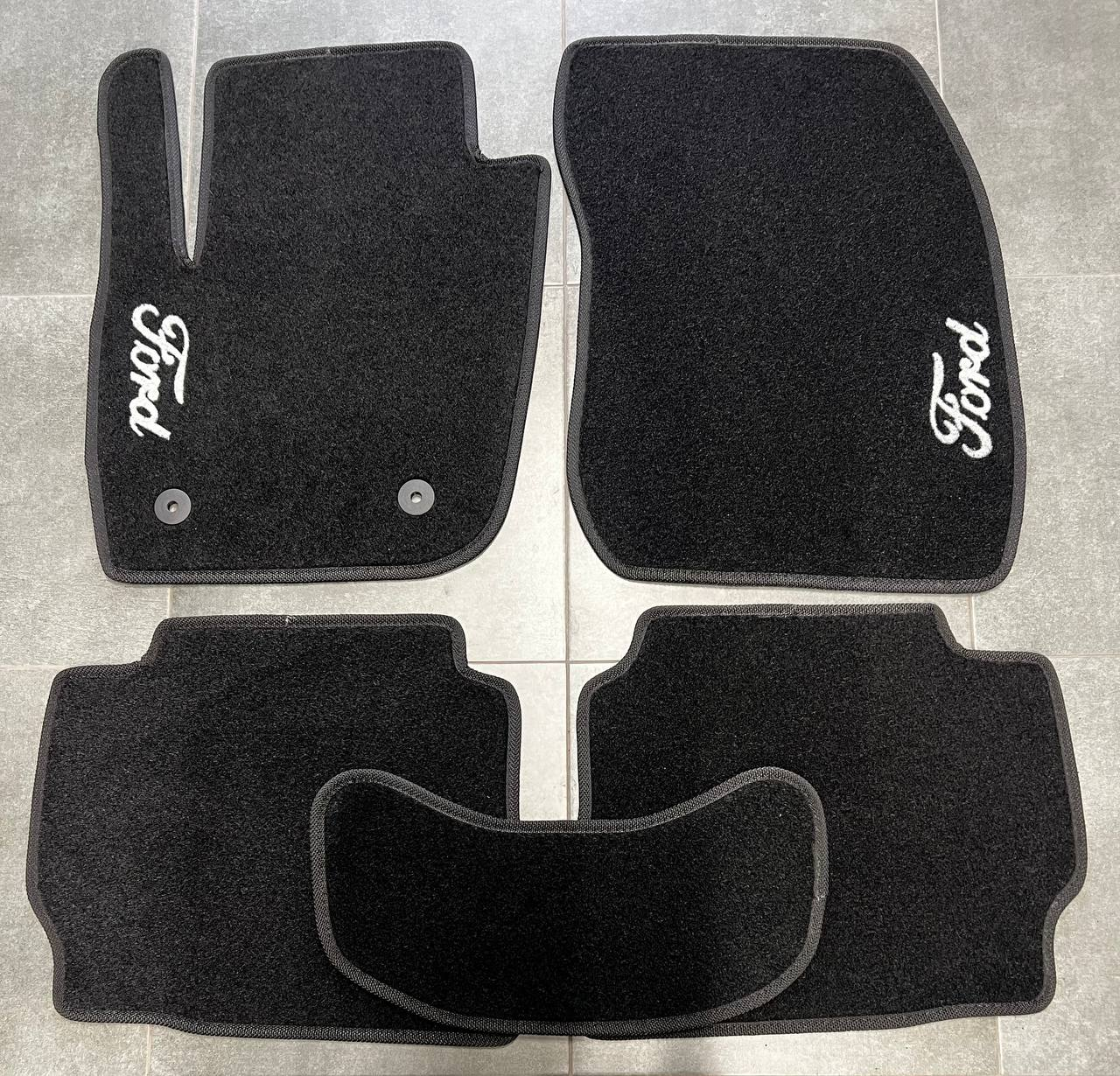 Килимки автомобільні ворсові в салон для Ford Fusion 2012-2020