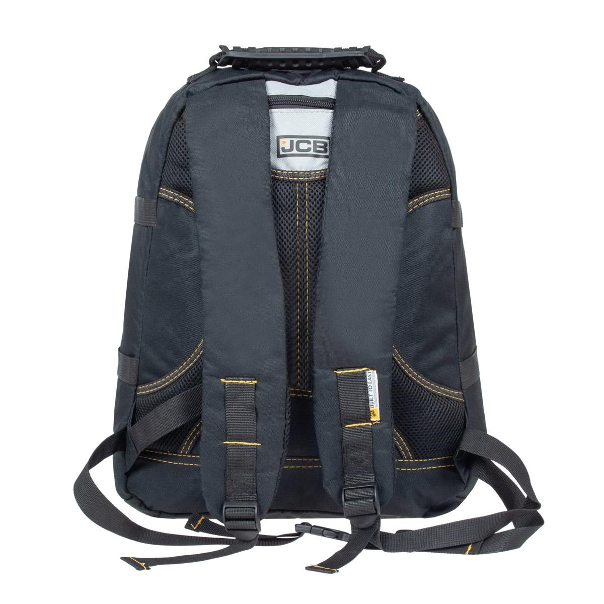 Міський рюкзак JCB BP18 Black/Yellow - фото 4 Міський рюкзак JCB BP18 Black/Yellow - фото 4