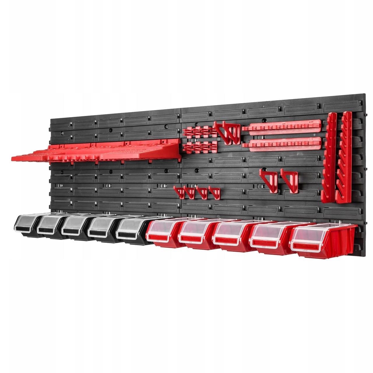 Панель для инструментов Kistenberg 115х39 см 10 контейнеров с крышкой (MIX513)