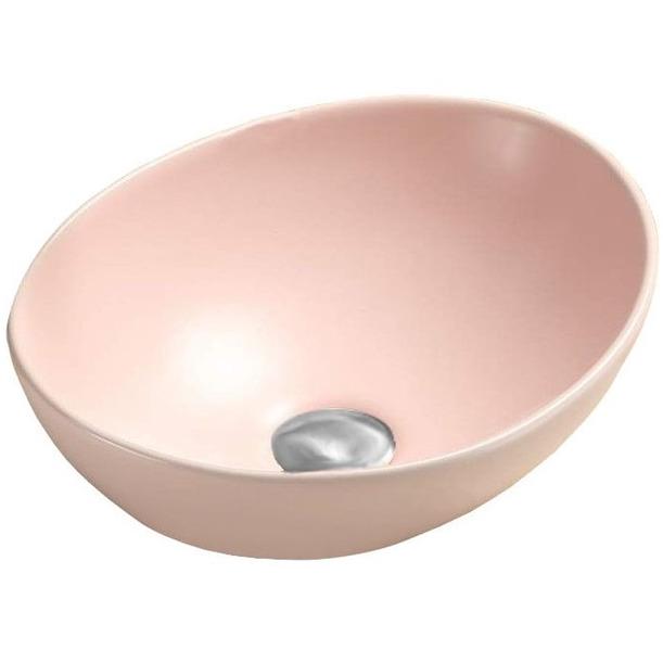 Умывальник накладной Mexen ELZA PINK MATT MEX-21014044 405x330x140 мм Розовый (162822)