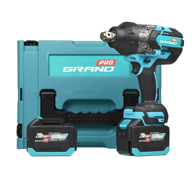Гайковерт акумуляторний Grand АГ-1500UBL 2 акумулятори/зарядне/кейс (2882454651)