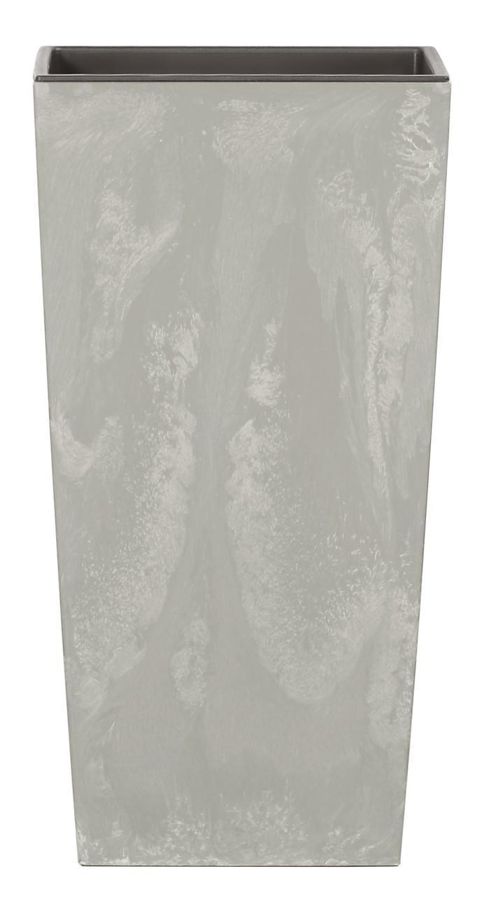 Горшок цветочный Prosperplast URBI SQUARE BETON 2в1 под эффект бетона 3/7,2 л (CNT00012393)