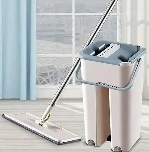 Швабра Scratch Cleaning Mop TP-266 з автоматичним віджимом + відро 6 л (10615228) - фото 7