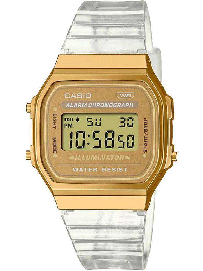 Наручные часы мужские Casio VINTAGE ICONIC A168XESG-9A с подсветкой (2825931666)
