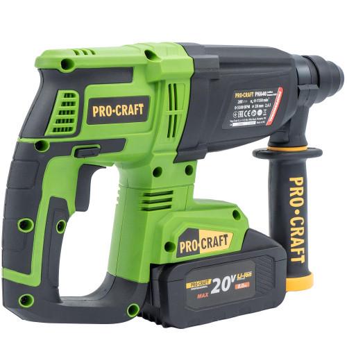 Перфоратор акумуляторний ProCraft PHA40 кейс 2 АКБ та ЗП - фото 3