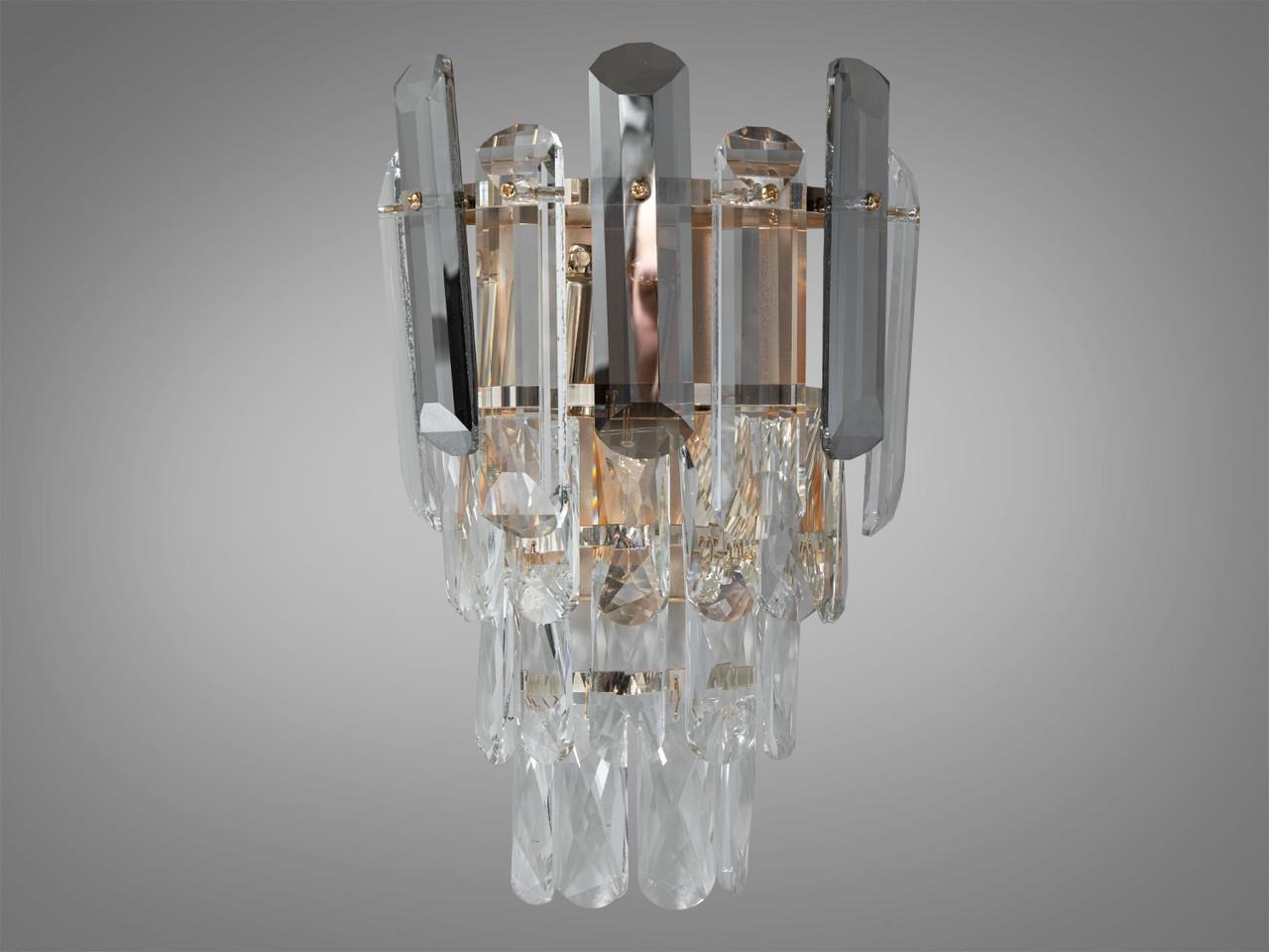 Бра классическое EcoLed из хрусталя 8805-B SG Белый