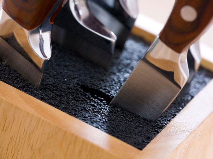 Підставка для ножів універсальна Due Cigni Wooden Бамбук (90409) - фото 5