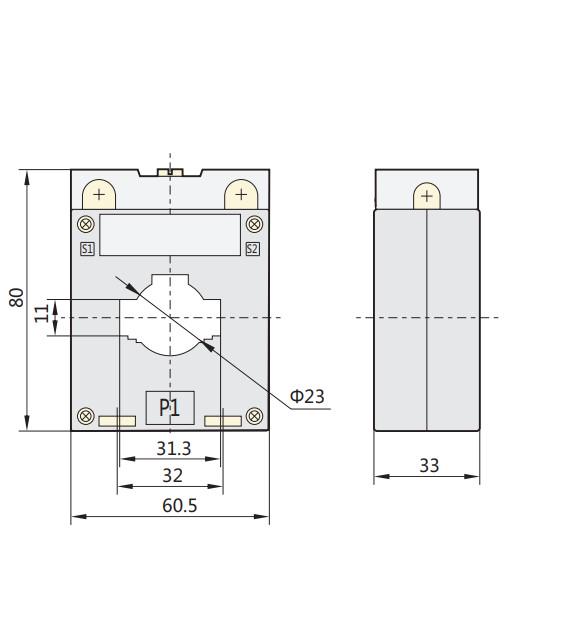 Трансформатор струму CHINT BH-0.66 30I 200/5A CL0.5 IEC (364923) - фото 2