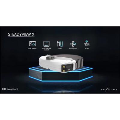 Видеоприемник VRX Skyzone Skyzone SteadyView X 5,8GHz 56CH L X Band (2487404181) - фото 3