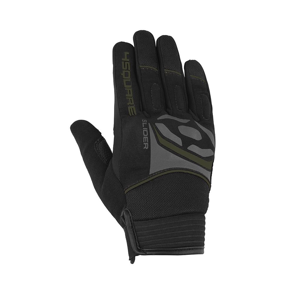 Моторукавиці 4 Square Slider M Black/Khaki (46986)