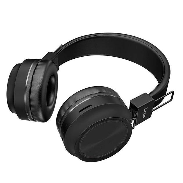 Наушники беспроводные HOCO W25 Promise Wireless Headphones Bluetooth Black (000245) - фото 2