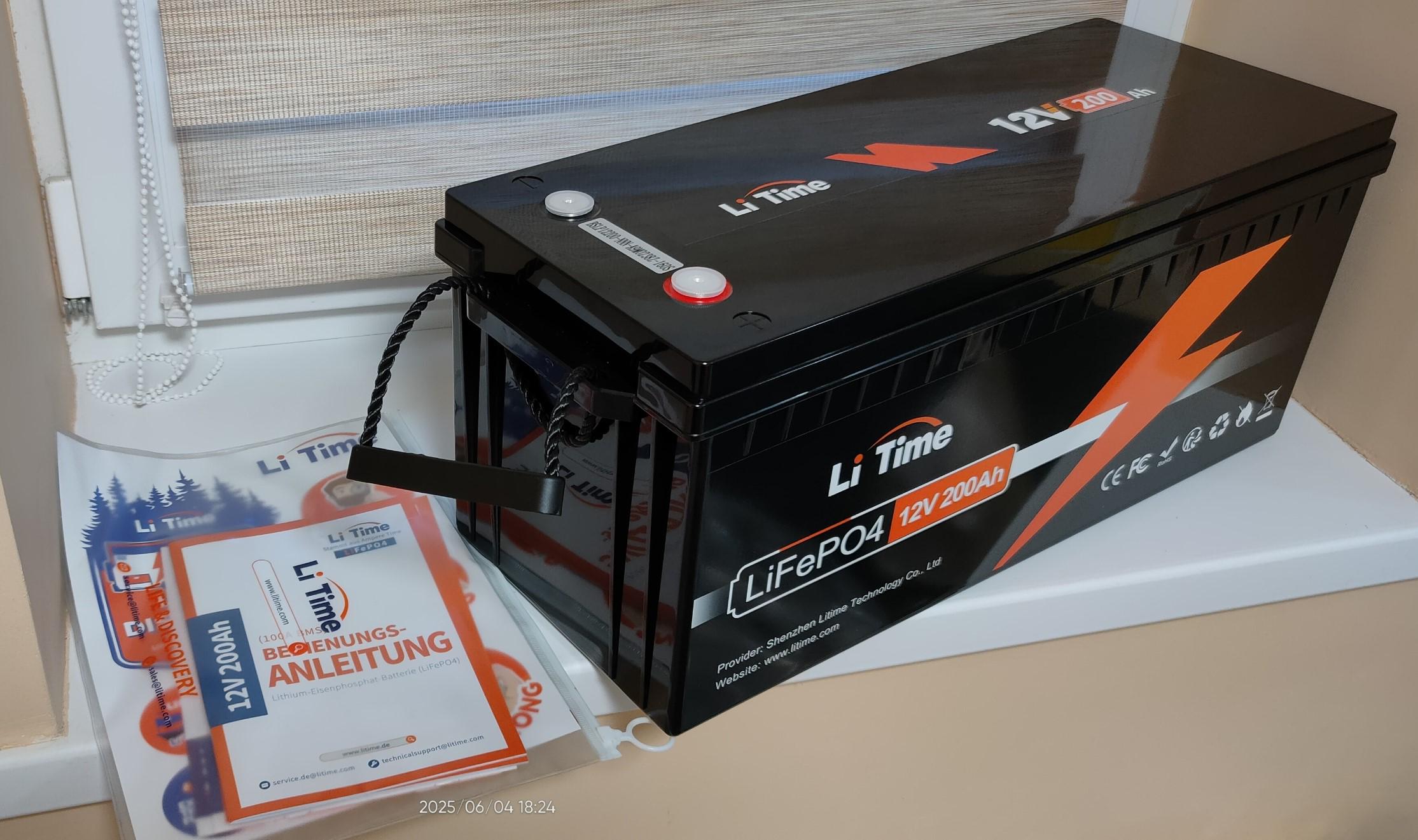 Аккумулятор для ИБП/солнечных станций LiTime 12В 200А/ч LiFePO4 - фото 5