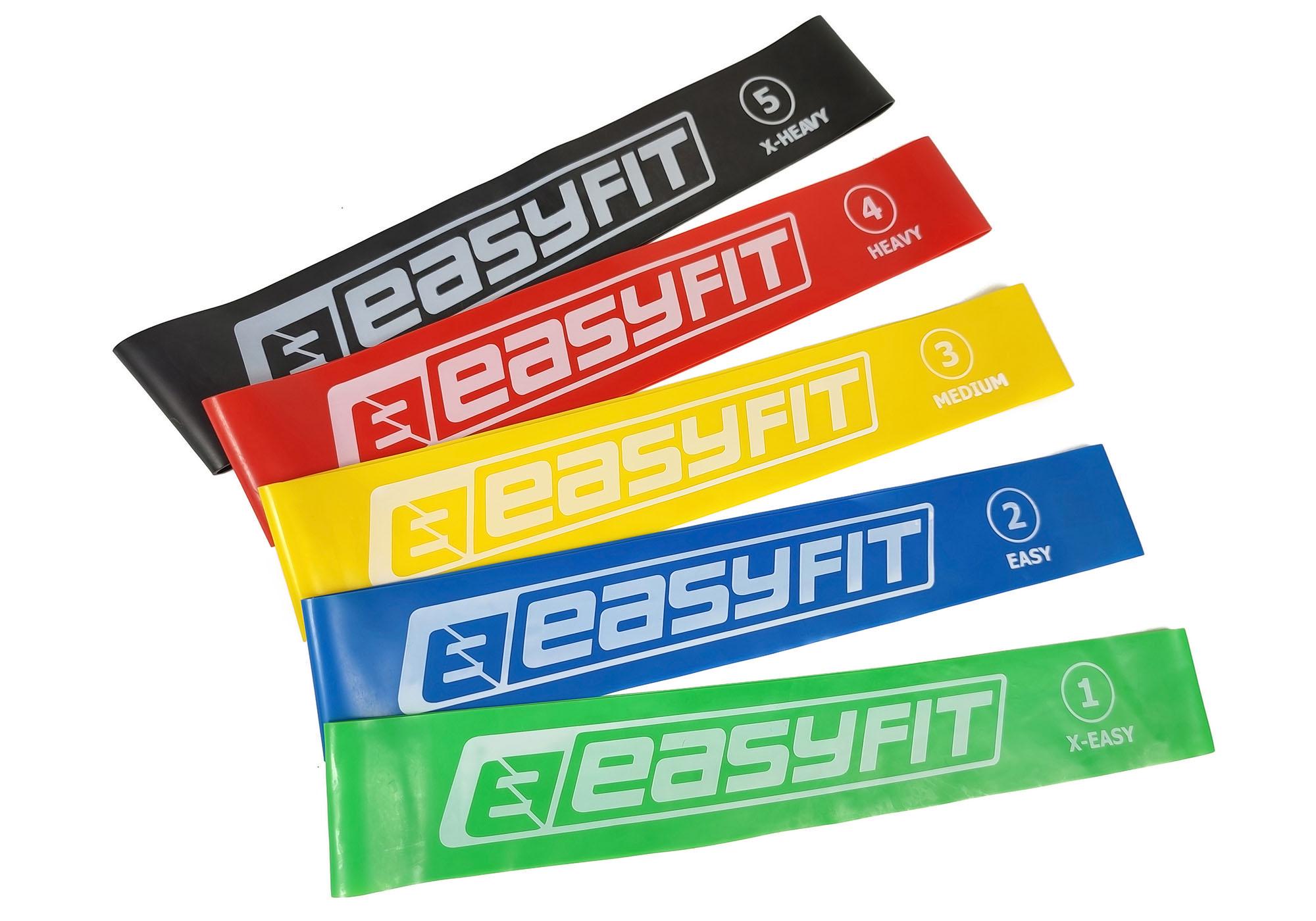 Гумки для фітнесу EasyFit 5 шт. (EF5RZ) - фото 5 Гумки для фітнесу EasyFit 5 шт. (EF5RZ) - фото 5