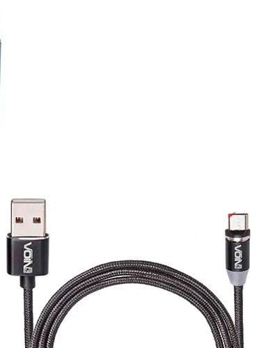Кабель магнитный Voin MC-2301 BK USB-Micro USB только зарядка 2,4 А 1 м Black (13537566)