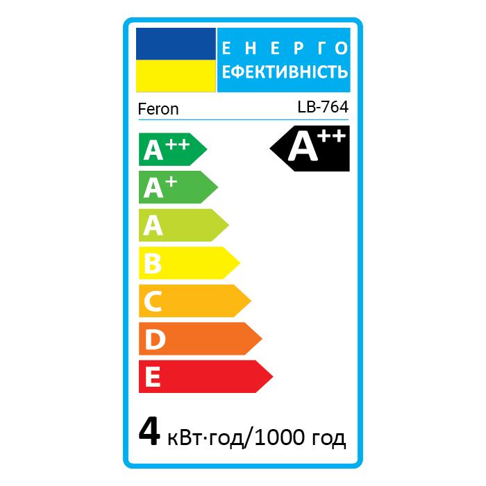 Лампа светодиодная Feron LB-764 4Вт E27 2700K Edison ST64 Золото - фото 2