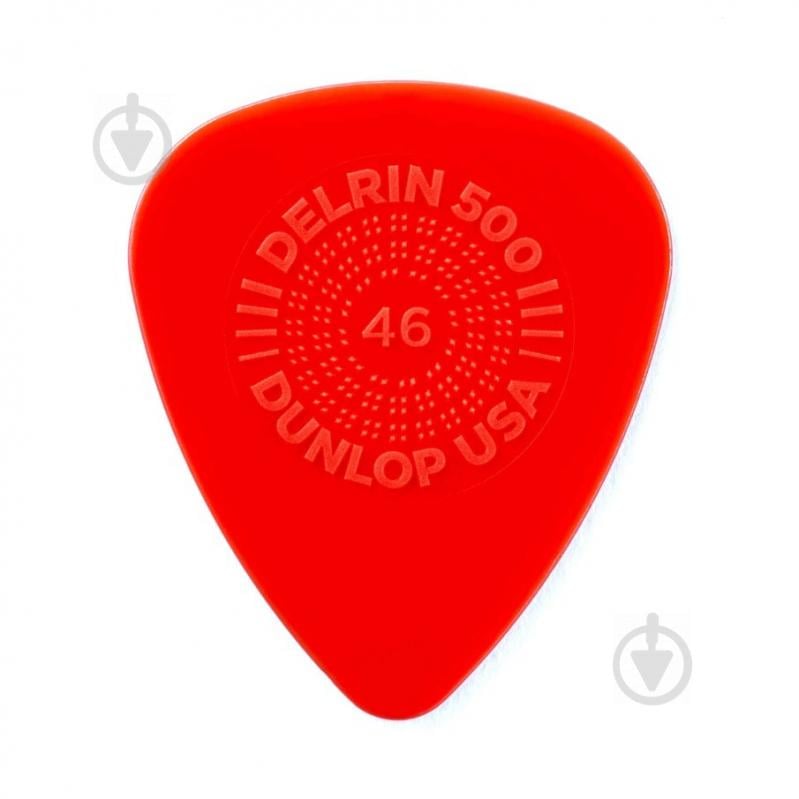 Медиатор Dunlop 4500 Prim Grip Delrin 500 Guitar Pick 0.46 mm (1 шт.)