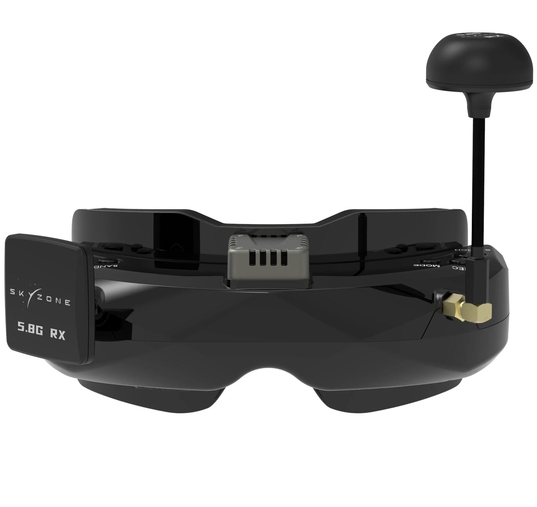 Видеоочки для FPV дронов Skyzone SKY02O 5,8Ghz 48CH OLED 640х400 встроенный SteadyView приемник две антенны (00-00024198)