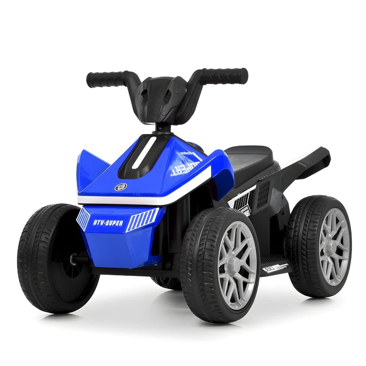 Детский электроквадроцикл Bambi Racer M 6362E-4 2 мотора 35W 6V 4 5AH Bluetooth колеса EVA светло Синий (38136765) Детский электроквадроцикл Bambi Racer M 6362E-4 2 мотора 35W 6V 4 5AH Bluetooth колеса EVA светло Синий (38136765)