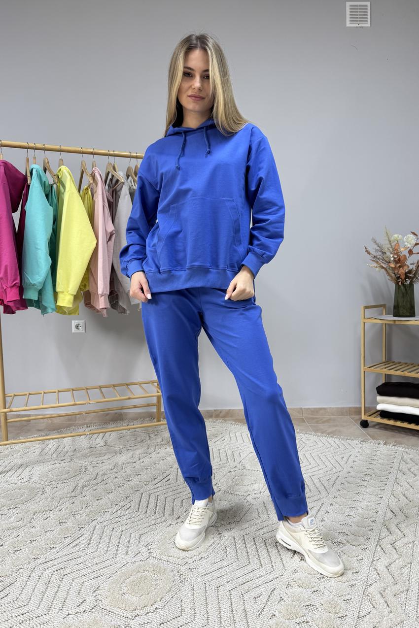 Костюм женский 2-х на замке M Синий (М82.1) (917-1-61)