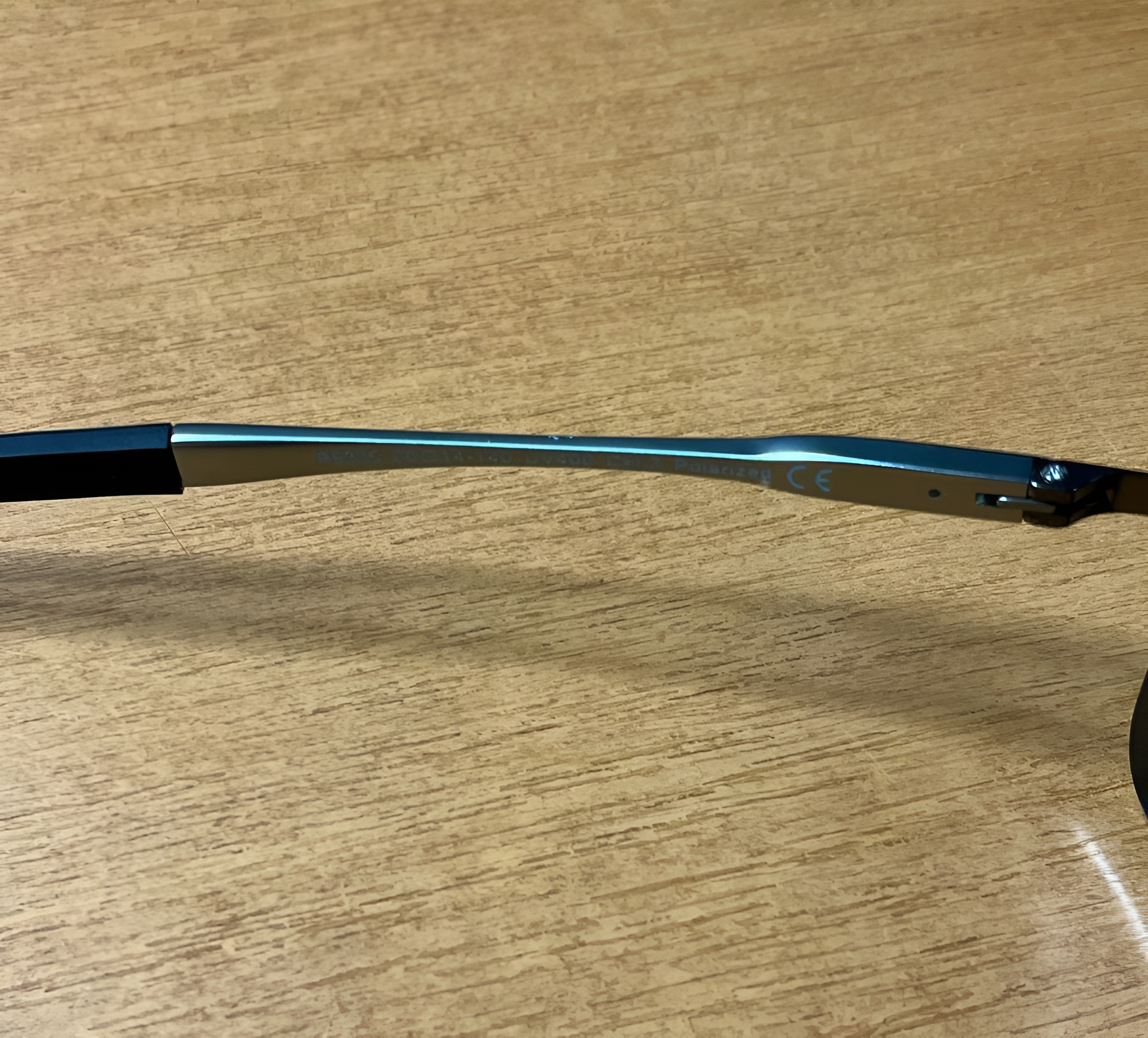 Сонцезахисні окуляри чоловічі Polaroid поляризаційні UV400 антиблікові квадратні Темно-сірий/Блакитний (479c1208) - фото 5