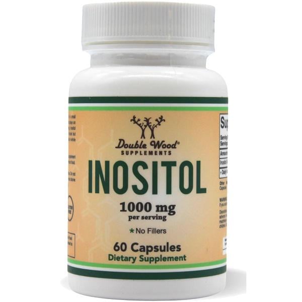 ᐉ Инозитол Double Wood Inositol 1000 мг 30 порций 60 капсул (000020089 ...
