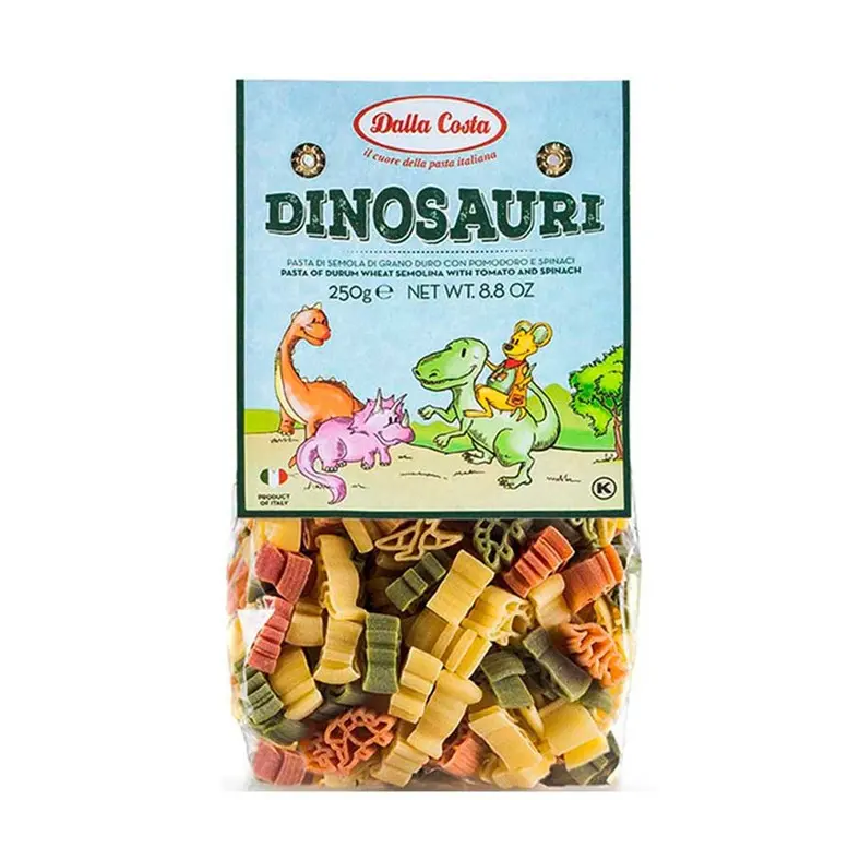 Макароны Dalla Costa Динозавры со шпинатом и томатом 250 г (1940253695) Макароны Dalla Costa Динозавры со шпинатом и томатом 250 г (1940253695)