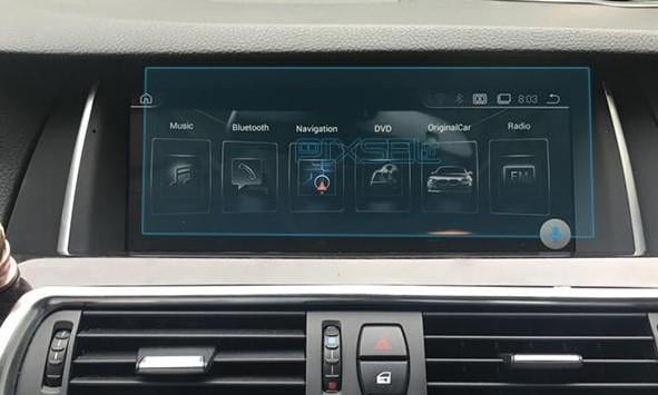 Стекло защитное Pixsel гибридный глянец на монитор BMW X3 8,8“ 2015-2017 F25