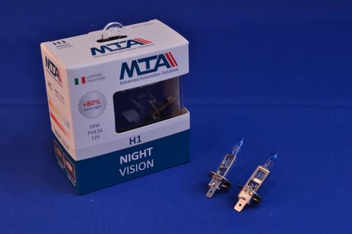 Лампа автомобільна MTA Night Vision HB4 P14.5s 12 В 55 Вт 2 шт. - фото 2