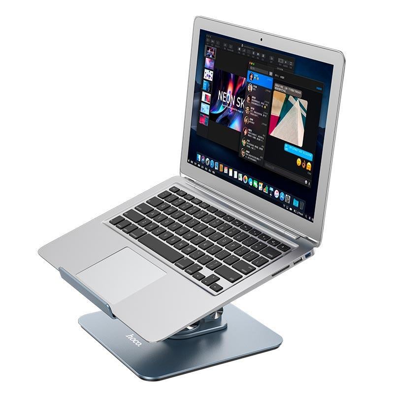 Подставка для ноутбука Hoco Might metal rotating laptop holder PH52 Plus 9,7-15,6" - фото 3 Подставка для ноутбука Hoco Might metal rotating laptop holder PH52 Plus 9,7-15,6" - фото 3