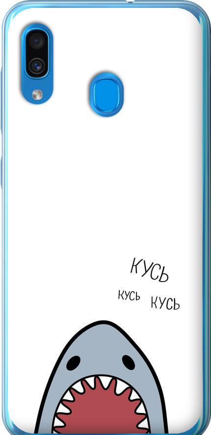 Чехол на Samsung Galaxy A20 2019 A205F Акула (4870t-1761-42517)