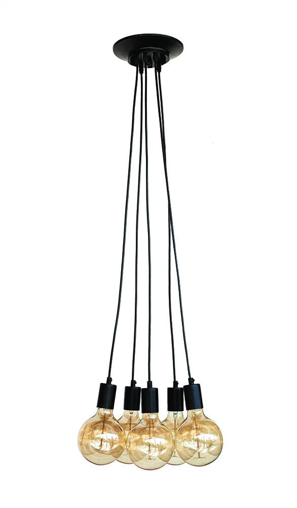 Светильник подвесной Levistella 7527120-5 BK Черный 