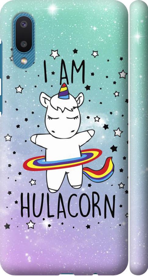 Чехол на Samsung Galaxy A02 A022G I'm hulacorn (3976m-2260-42517)