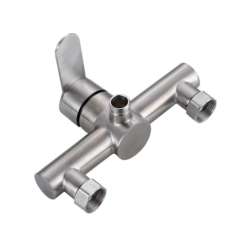 Смеситель для душа Aqua Compact из нержавеющей стали с шлангом и лейкой (SUS304_1025) - фото 9 Смеситель для душа Aqua Compact из нержавеющей стали с шлангом и лейкой (SUS304_1025) - фото 9