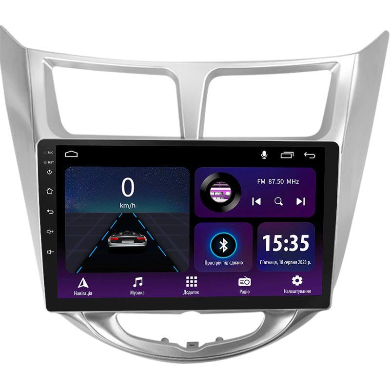 Штатная магнитола Sigma E9232 2/32 GB для Hyundai Solaris 1 2010-2016 г. 9" (AR-82753)