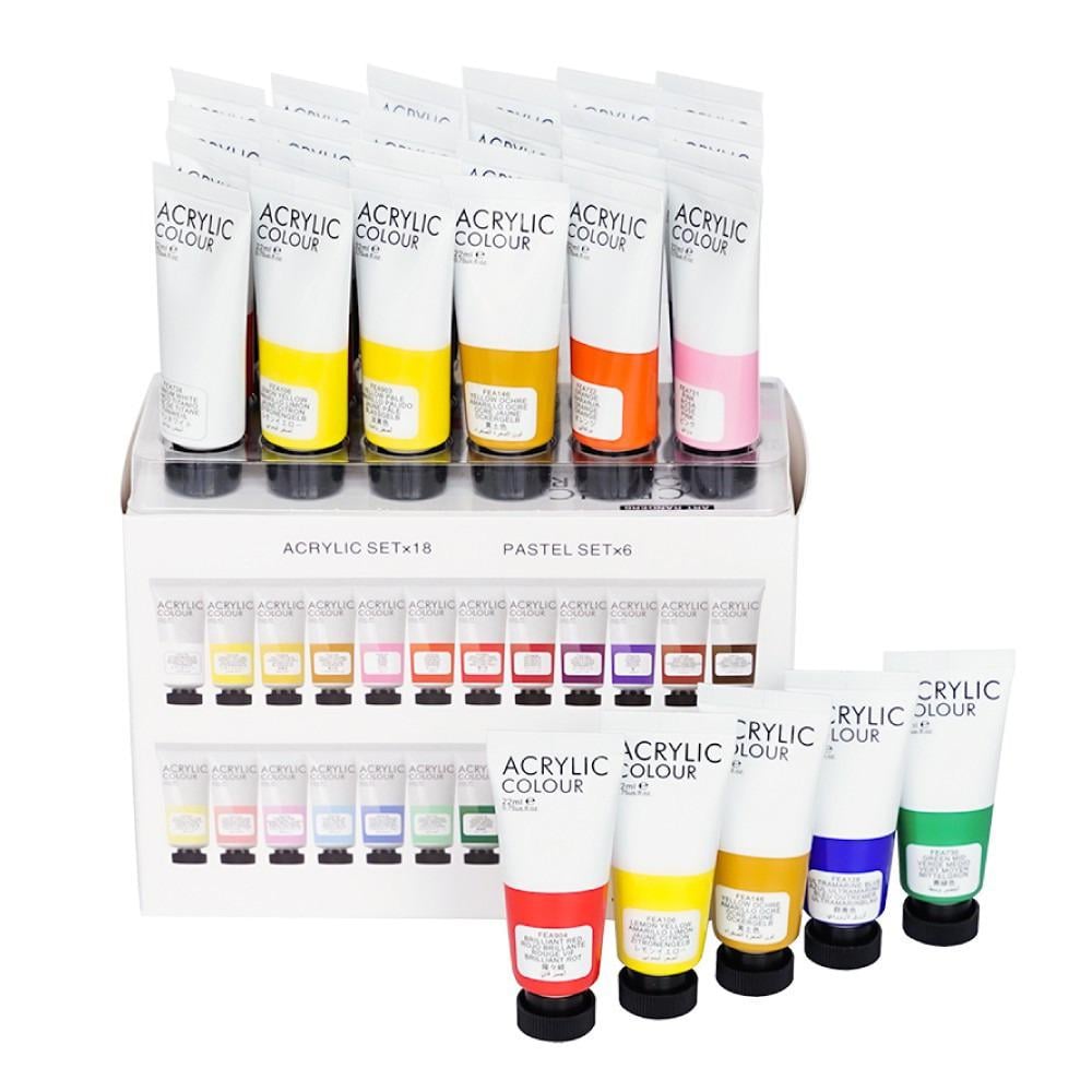 Акрилові фарби художні 22 мл 24 кольори (37-112014) - фото 9 Акрилові фарби художні 22 мл 24 кольори (37-112014) - фото 9