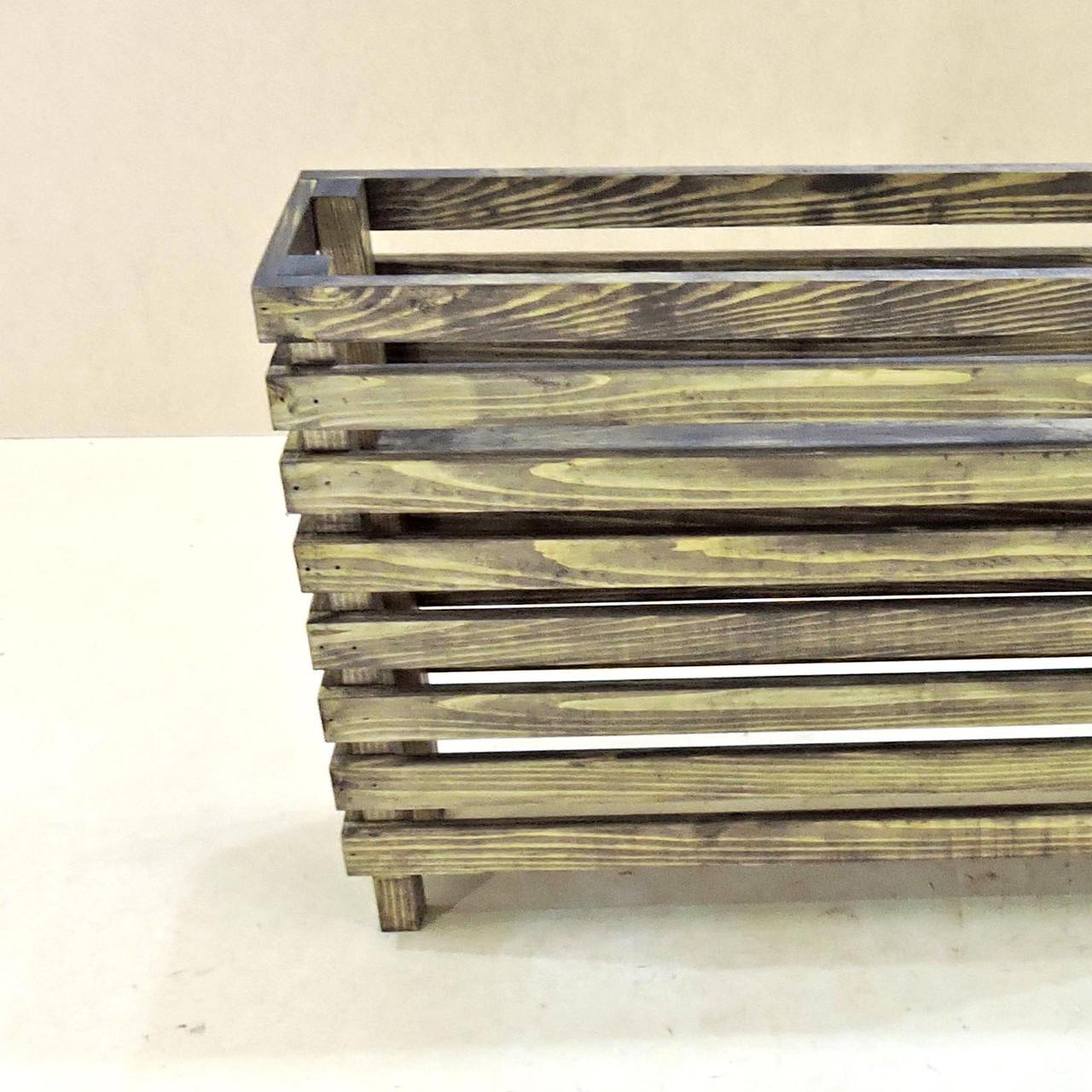 Кашпо на стійці з дерева Лахольм 75х22х55 см Моріон (КШС-7522551211) - фото 4 Кашпо на стійці з дерева Лахольм 75х22х55 см Моріон (КШС-7522551211) - фото 4