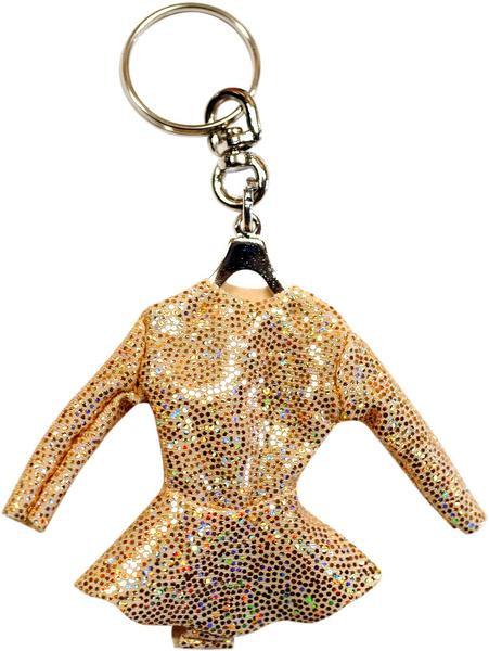 Брелок мини купальник Золотой (00377)