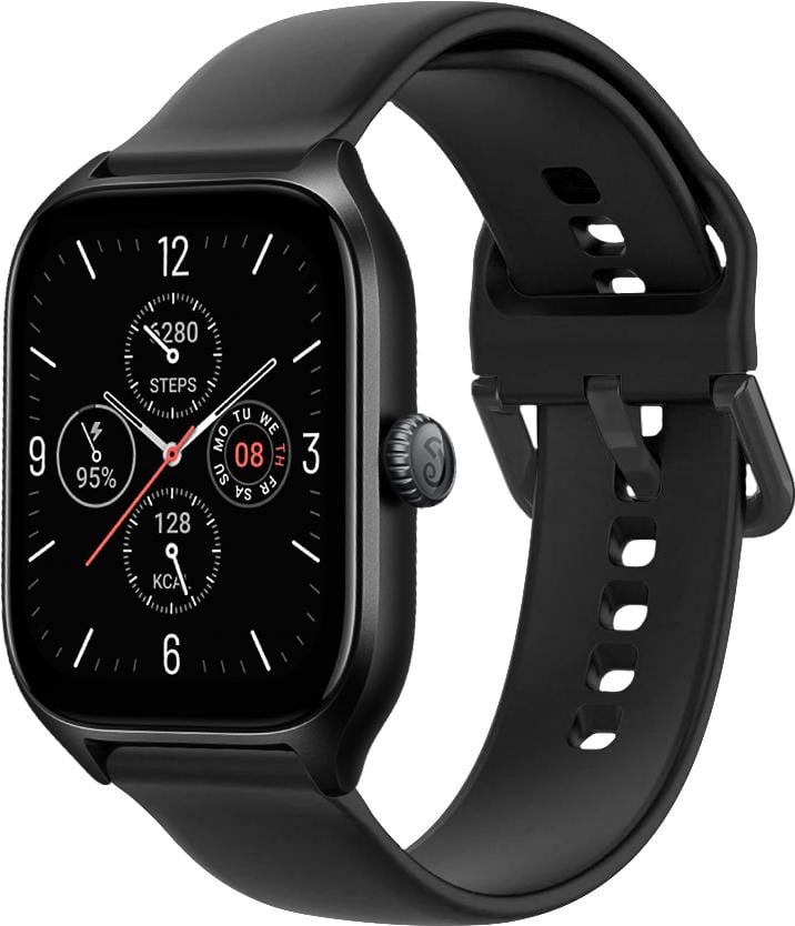 Ремінець Style для Amazfit GTS 4/mini Black (29453-2B) Ремінець Style для Amazfit GTS 4/mini Black (29453-2B)