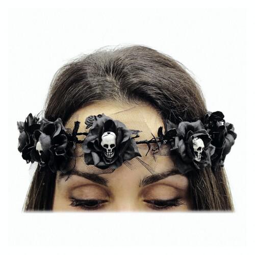 Веночек Камарилья Seta Decor (17-722BLK)