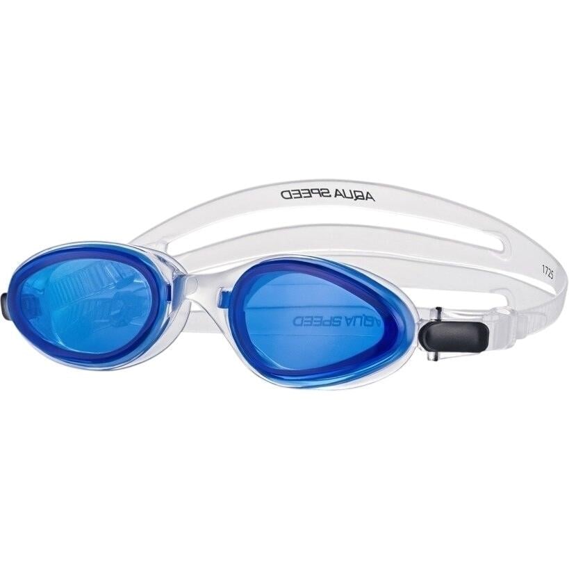 Очки для плавания Aqua Speed SONIC Сине-прозрачный (073-61)