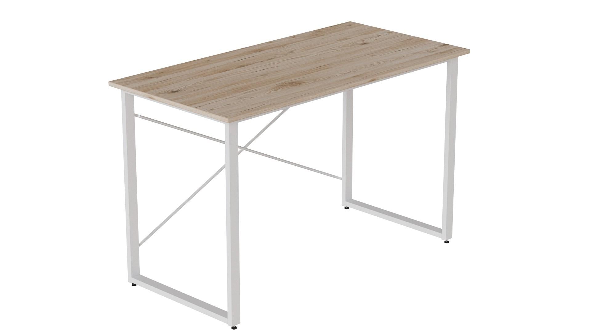 Компьютерный стол Ferrum-decor Дейв ДСП 32 мм 75x120x60 см Белый/Дуб Сан-Марино (FRD-102154)