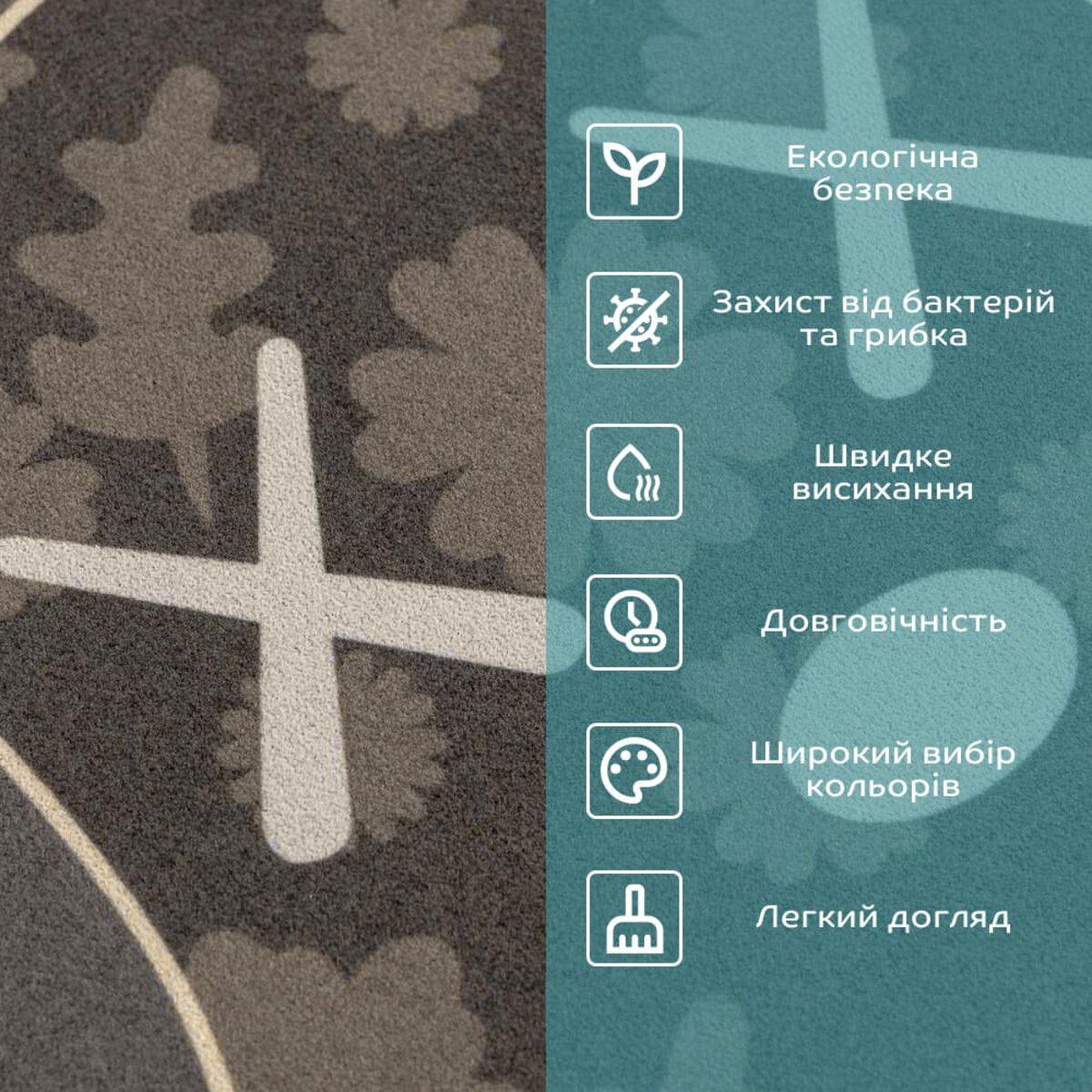 Килимок вологопоглинаючий 38x58 см x 3 мм D (SW-00001568) - фото 4 Килимок вологопоглинаючий 38x58 см x 3 мм D (SW-00001568) - фото 4