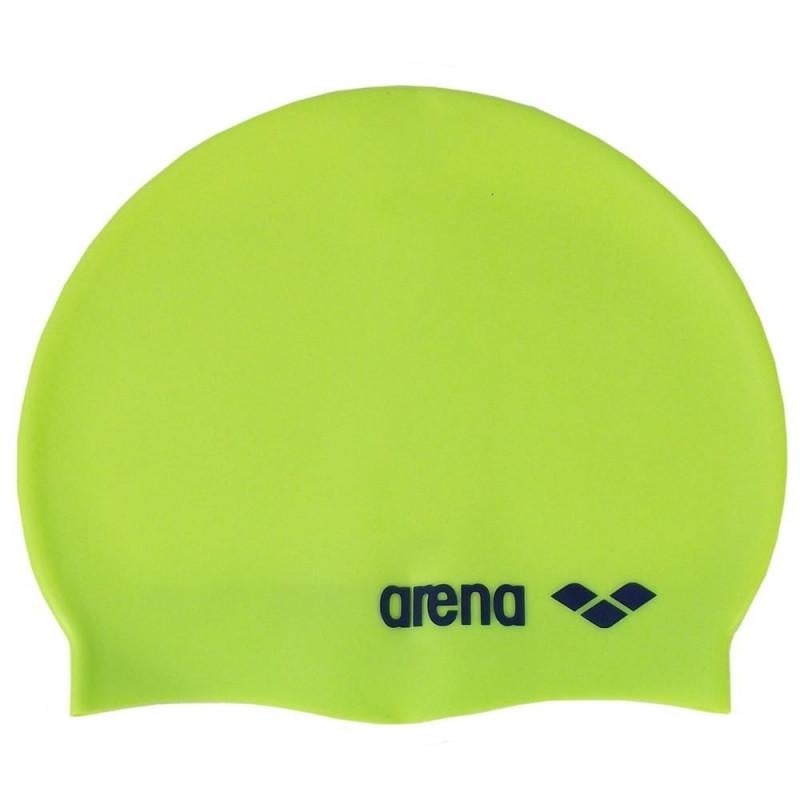Шапочка для плавання Arena CLASSIC SILICONE Салатовий (6936116102296)
