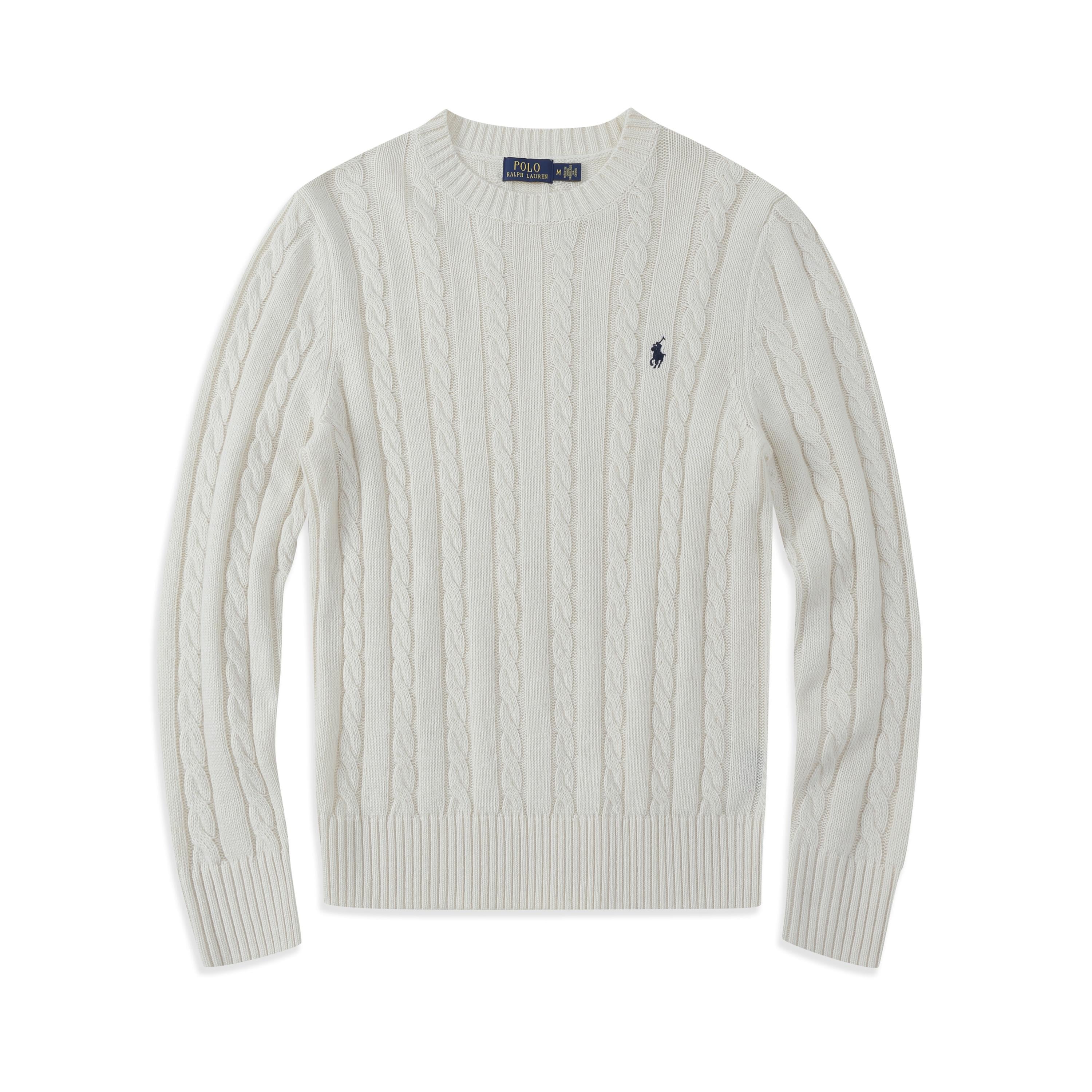 Свитер Polo Ralph Lauren без застежки L Белый (s6b-jt5-1n9)