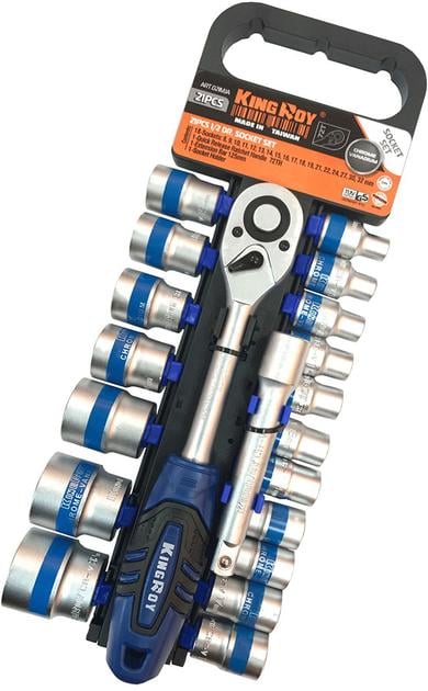 Набор инструментов профессиональный KING ROY 1/2" DR 21 предмет (021MJA)